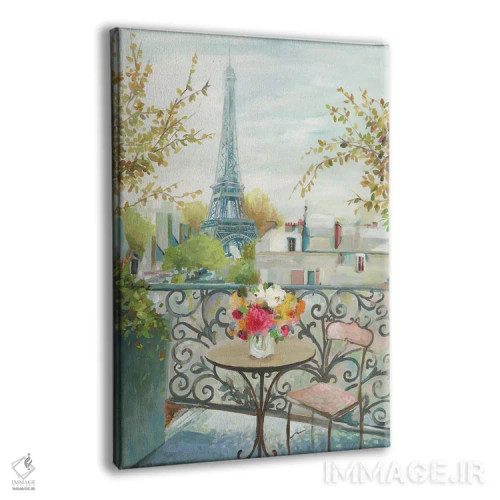 تابلو پاریس در ظهر (فرانسه) اثر آلیسون پیرس - نمای پرسپکتیو محصول