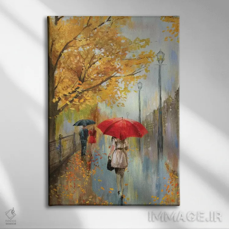 تابلو آن سوی بلوار اثر آلیسون پیرس - نمای روبهرو روی دیوار