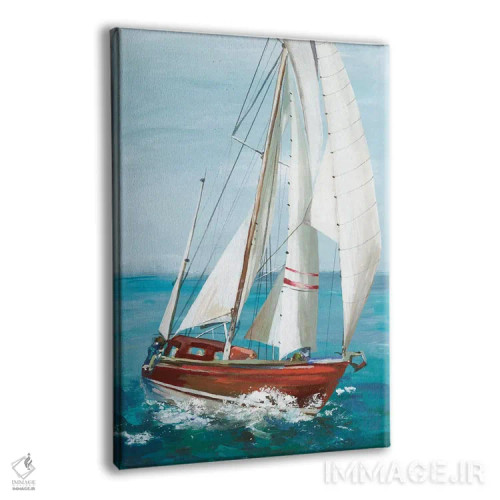 تابلو بادبان تکی II اثر آلیسون پیرس - نمای پرسپکتیو محصول