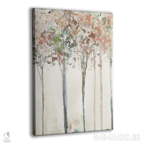تابلو درختان طلایی I اثر آلیسون پیرس - نمای پرسپکتیو محصول