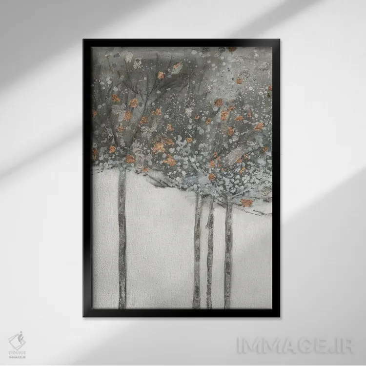 تابلو آواز ستایش اثر آلیسون پیرس - نمای قابدار مشکی