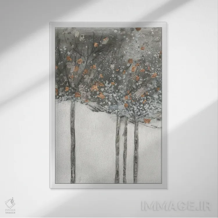 تابلو آواز ستایش اثر آلیسون پیرس - نمای قابدار سفید