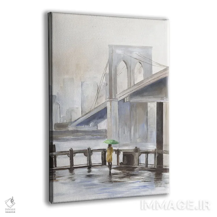 تابلو پل I اثر آلیسون پیرس - نمای پرسپکتیو محصول