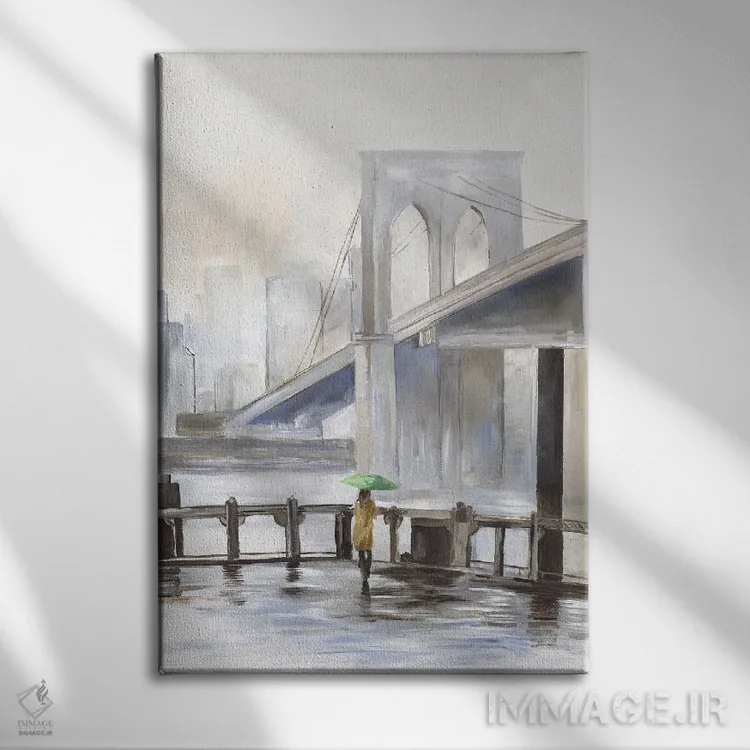 تابلو پل I اثر آلیسون پیرس - نمای روبهرو روی دیوار