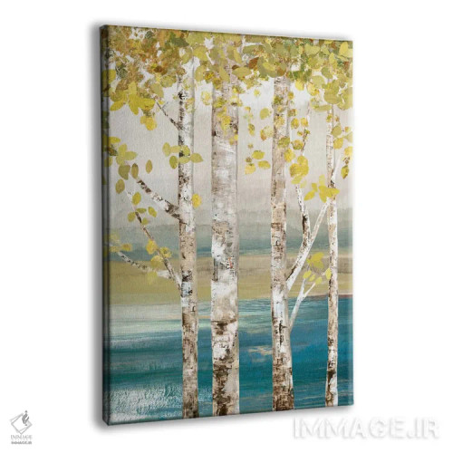 تابلو کنار رودخانه III اثر آلیسون پیرس - نمای پرسپکتیو محصول