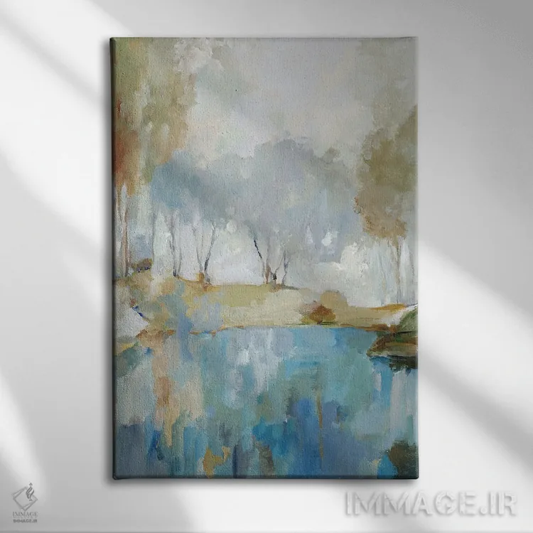 تابلو آغوش پاییز اثر آلیسون پیرس - نمای روبهرو روی دیوار