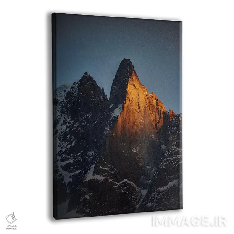 تابلو ایگوئی د درو، شامونی، اوت سووآ، اورنی-رون-آلپ، فرانسه اثر الکس بیوس - نمای پرسپکتیو محصول