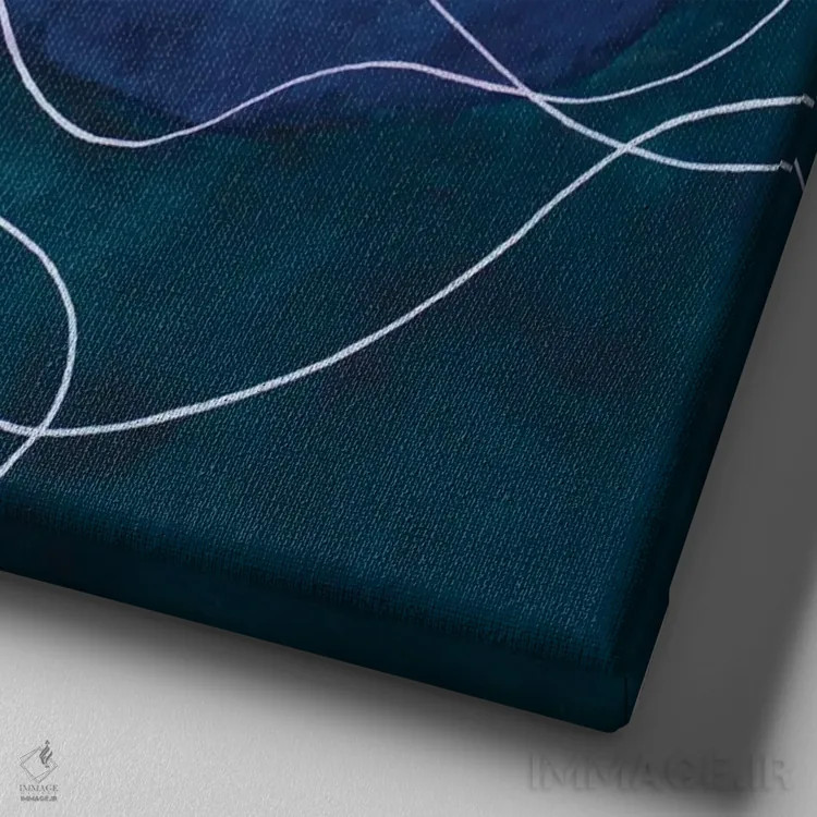 تابلو آری، تو میتوانی اثر آمایا بوچلی - نمای نزدیک بافت بوم