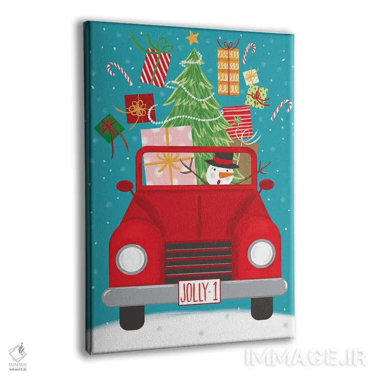 تابلو گشتوگذار کریسمسی اثر آماندا مکگی - نمای پرسپکتیو محصول