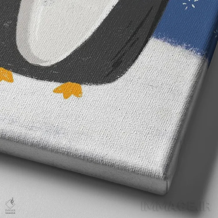 تابلو تعطیلات شادی داشته باشید اثر آماندا مکگی - نمای نزدیک بافت بوم