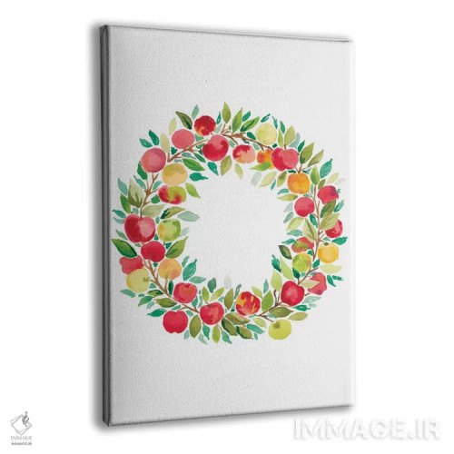 تابلو برداشت سیب چهار اثر آماندا مکگی - نمای پرسپکتیو محصول