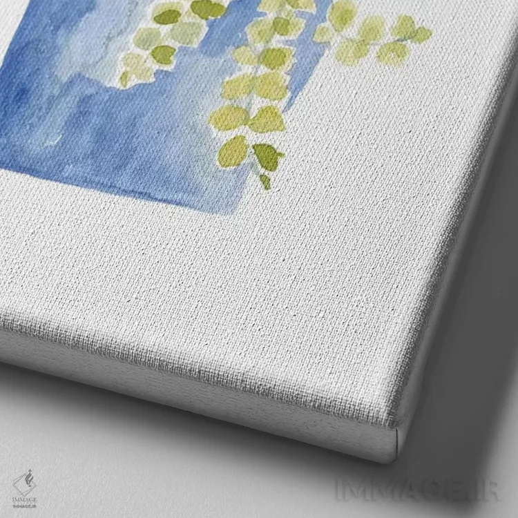 تابلو باغ سرسبز پنج اثر آماندا مکگی - نمای نزدیک بافت بوم