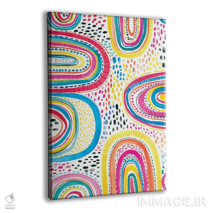 تابلو شاد باشکوه یک اثر آماندا مکگی - نمای پرسپکتیو محصول