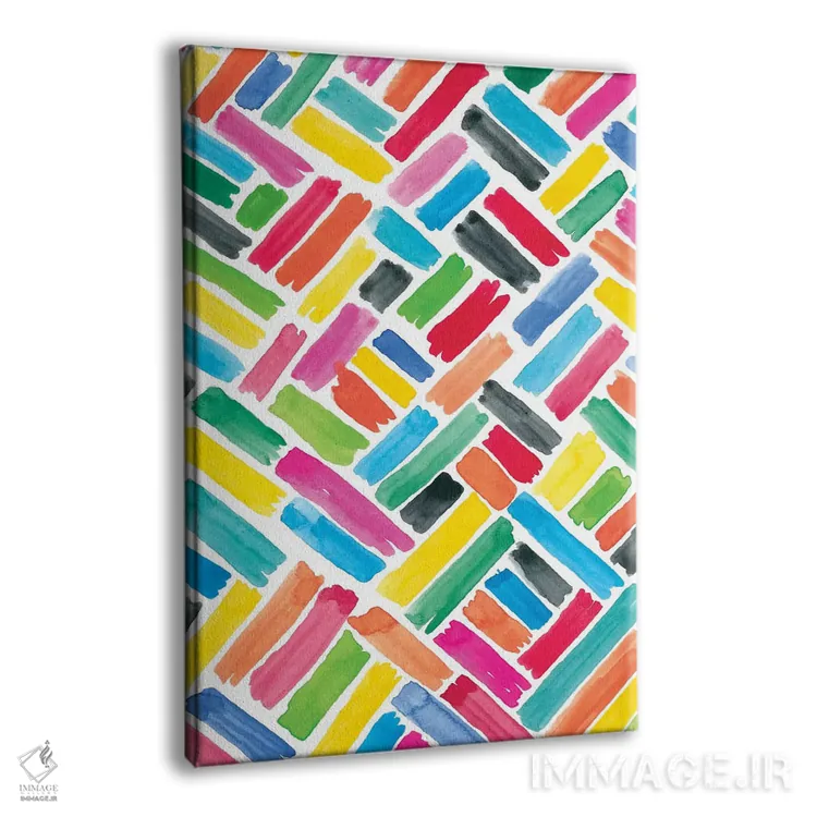 تابلو شاد باشکوه سه اثر آماندا مکگی - نمای پرسپکتیو محصول