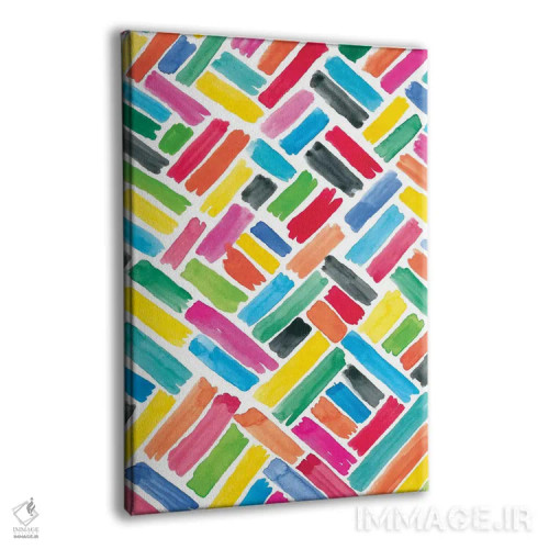 تابلو شاد باشکوه سه اثر آماندا مکگی - نمای پرسپکتیو محصول