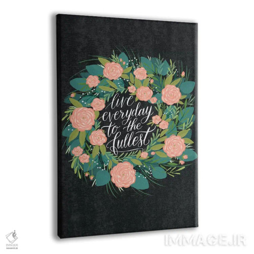 تابلو گلهای خانه روستایی پنج اثر آماندا مکگی - نمای پرسپکتیو محصول