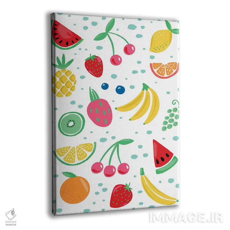 تابلو میوههای تابستانی سه اثر آماندا مکگی - نمای پرسپکتیو محصول