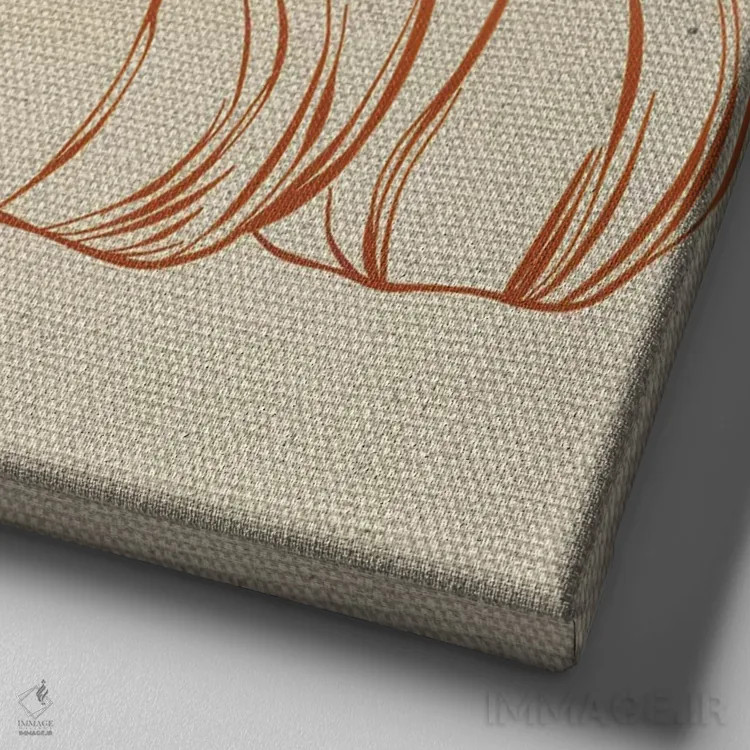 تابلو میراث برداشت سه اثر آماندا مکگی - نمای نزدیک بافت بوم