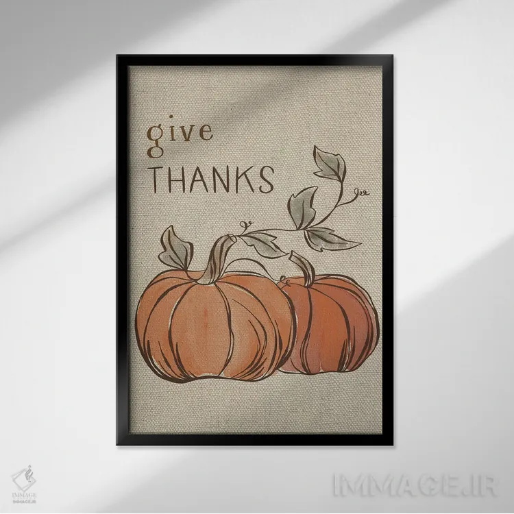 تابلو میراث برداشت چهار اثر آماندا مکگی - نمای قابدار مشکی