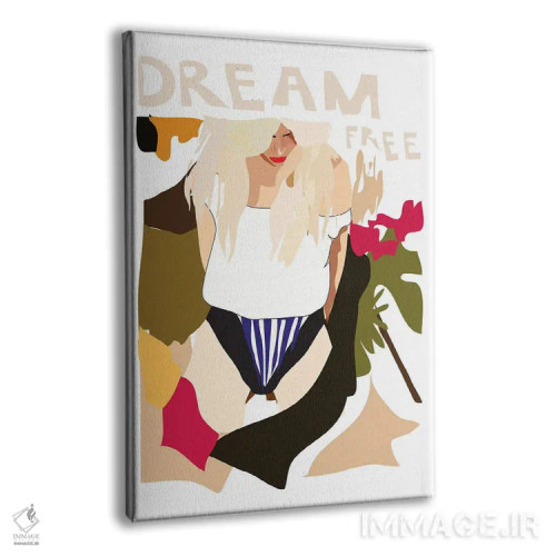 تابلو رویای آزاد اثر آنا مککی - نمای پرسپکتیو محصول