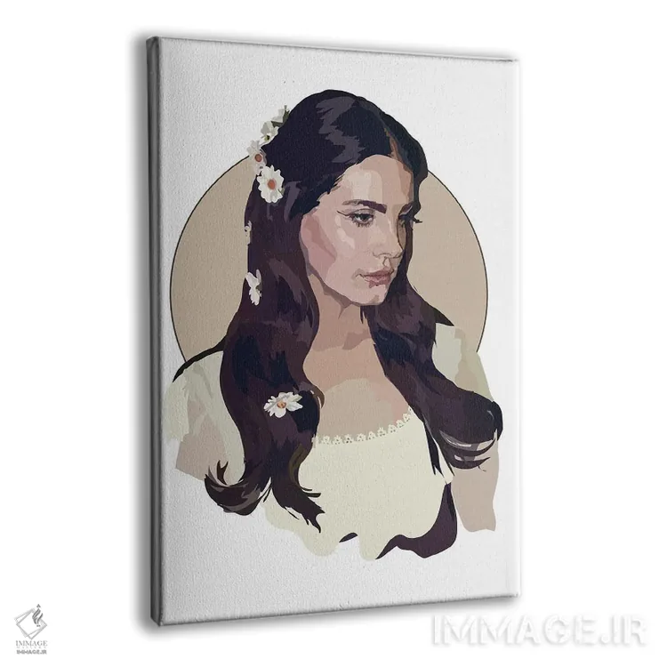 تابلو لانا دل ری اشتیاق به زندگی اثر آنا مککی - نمای پرسپکتیو محصول