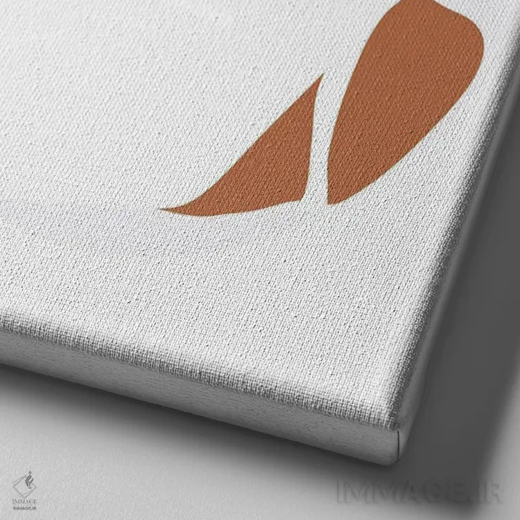 تابلو مری جی بلیج (خواننده آمریکایی) اثر آنا مککی - نمای نزدیک بافت بوم