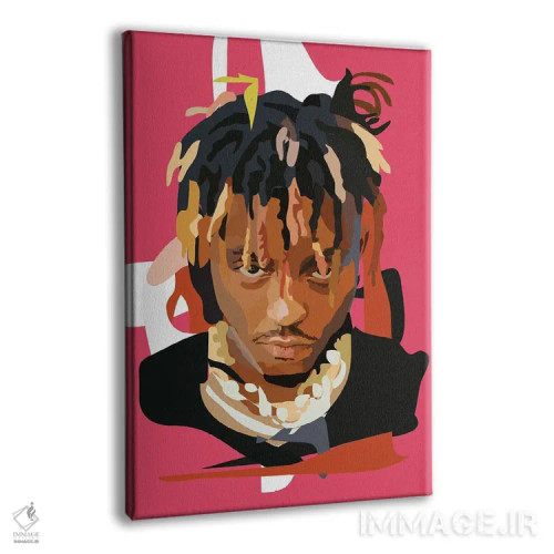 تابلو جوس ورلد (رپر آمریکایی) اثر آنا مککی - نمای پرسپکتیو محصول