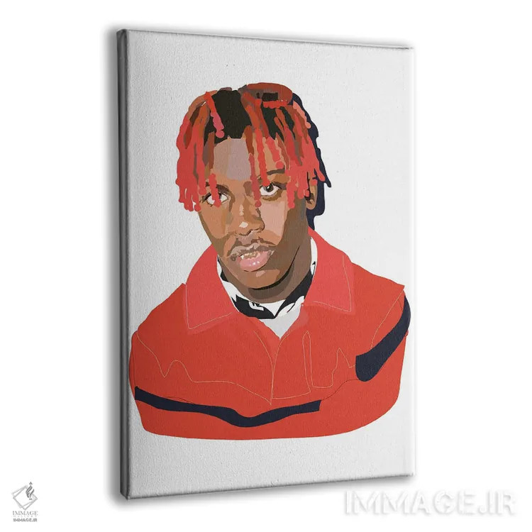 تابلو لیل یاچی (رپر آمریکایی) اثر آنا مککی - نمای پرسپکتیو محصول