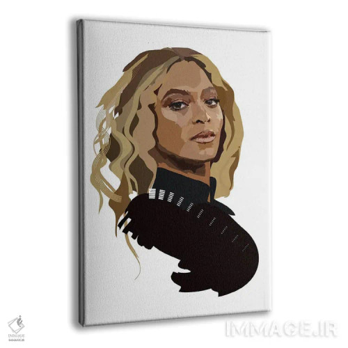 تابلو بیانسه (خواننده آمریکایی) اثر آنا مککی - نمای پرسپکتیو محصول