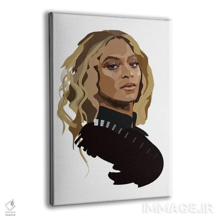 تابلو بیانسه (خواننده آمریکایی) اثر آنا مککی - نمای پرسپکتیو محصول