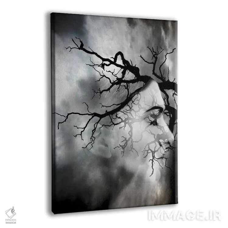 تابلو هوای بد اثر تاتیانا آمرِین - نمای پرسپکتیو محصول