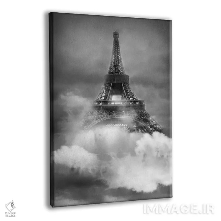 تابلو برج ایفل اثر تاتیانا آمرِین - نمای پرسپکتیو محصول