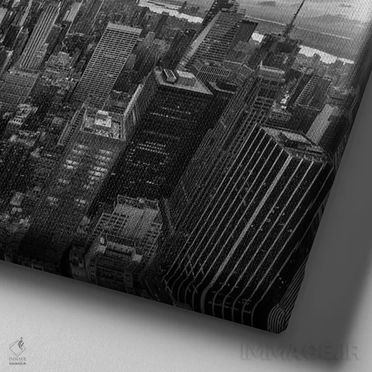 تابلو تاب اثر تاتیانا آمرِین - نمای نزدیک بافت بوم