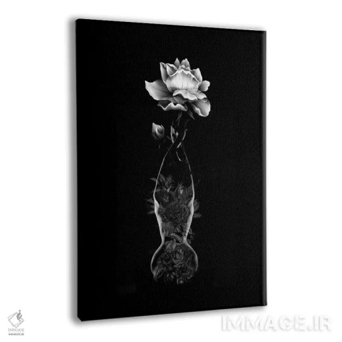 تابلو گلدان اثر تاتیانا آمرِین - نمای پرسپکتیو محصول