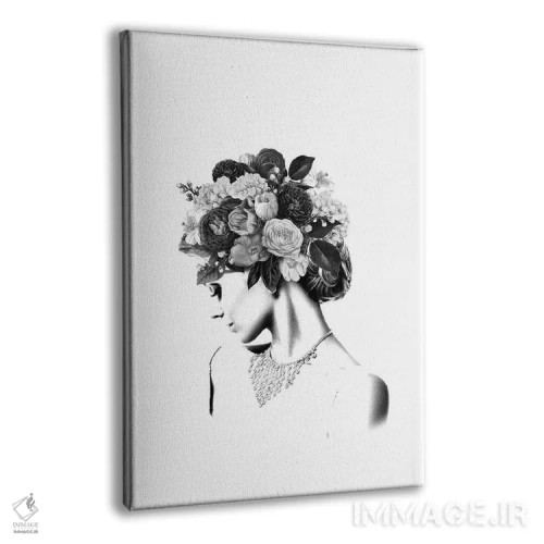 تابلو گلدار IV اثر تاتیانا آمرِین - نمای پرسپکتیو محصول