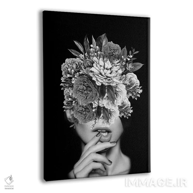 تابلو گلدار V اثر تاتیانا آمرِین - نمای پرسپکتیو محصول