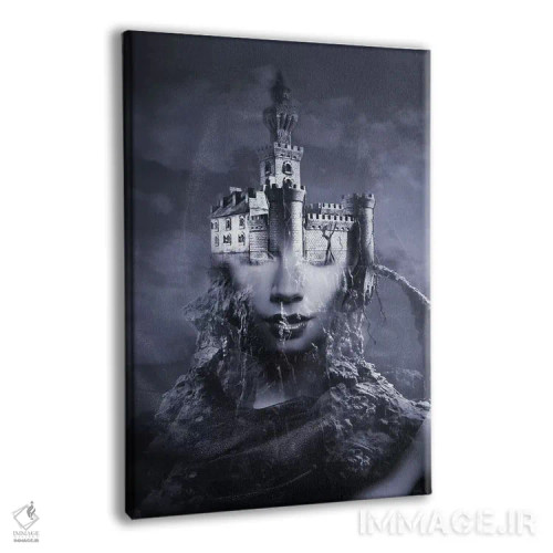 تابلو تاریکی اثر تاتیانا آمرِین - نمای پرسپکتیو محصول