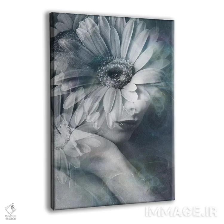 تابلو دختر گل اثر تاتیانا آمرِین - نمای پرسپکتیو محصول