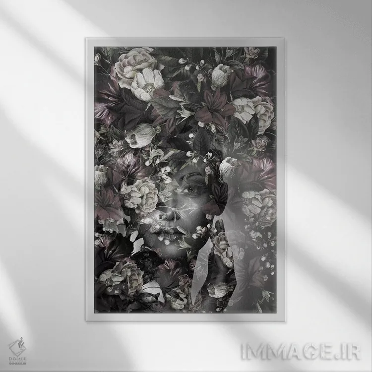 تابلو بهار II اثر تاتیانا آمرِین - نمای قابدار سفید