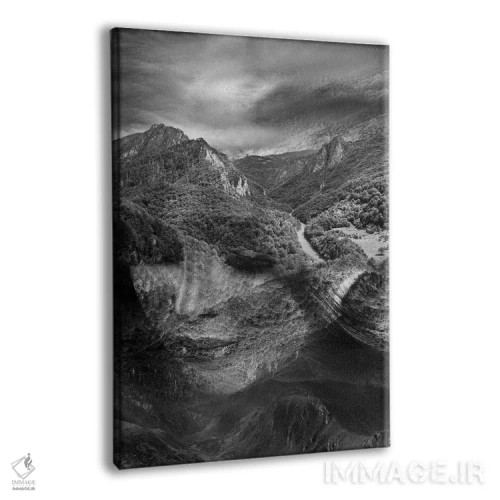 تابلو کوه اثر تاتیانا آمرِین - نمای پرسپکتیو محصول