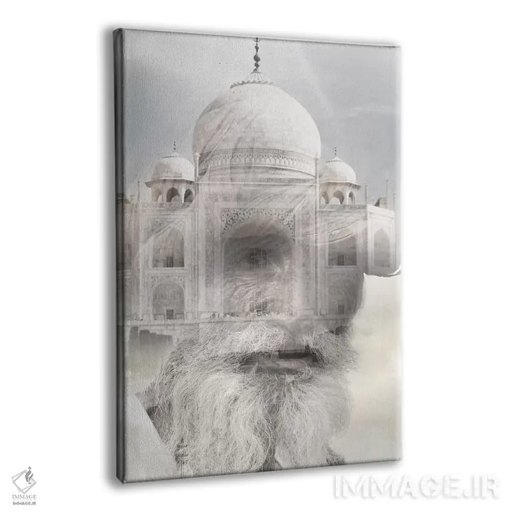 تابلو حکمت هندی اثر تاتیانا آمرِین - نمای پرسپکتیو محصول