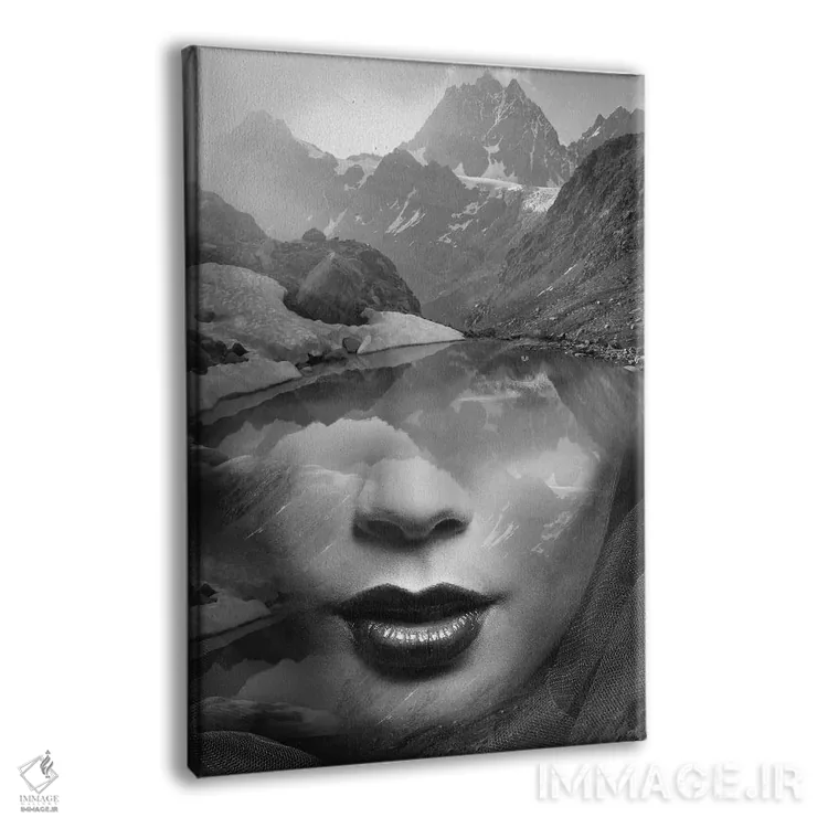 تابلو بانوی کوهستان اثر تاتیانا آمرِین - نمای پرسپکتیو محصول