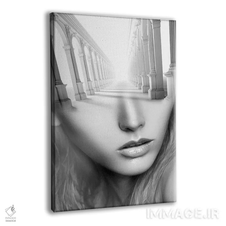 تابلو بانوی عتیقه اثر تاتیانا آمرِین - نمای پرسپکتیو محصول