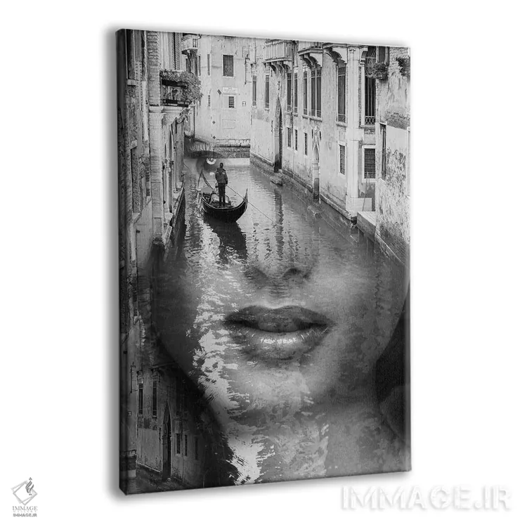 تابلو رویاهای ونیزی اثر تاتیانا آمرِین - نمای پرسپکتیو محصول