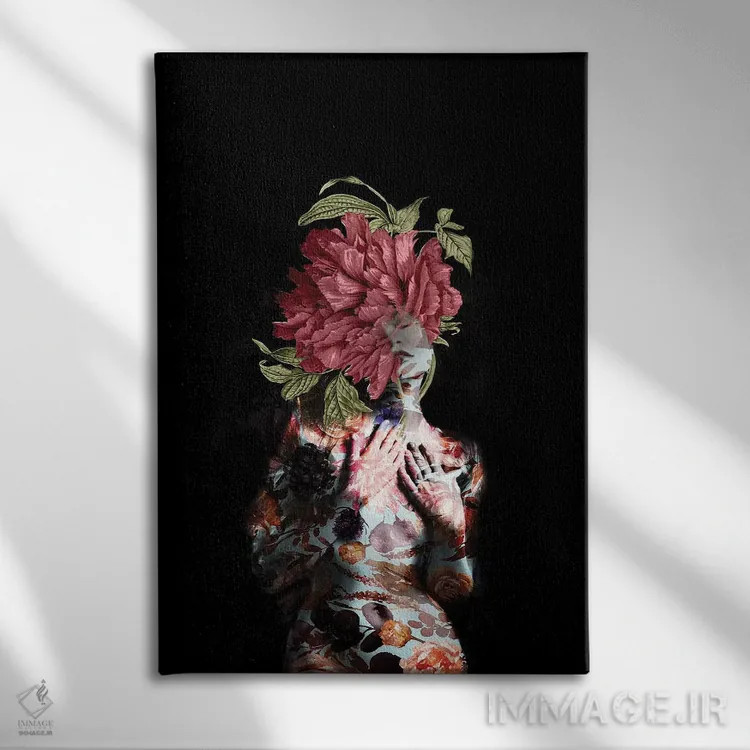 تابلو قدرت بهار اثر تاتیانا آمرِین - نمای روبهرو روی دیوار