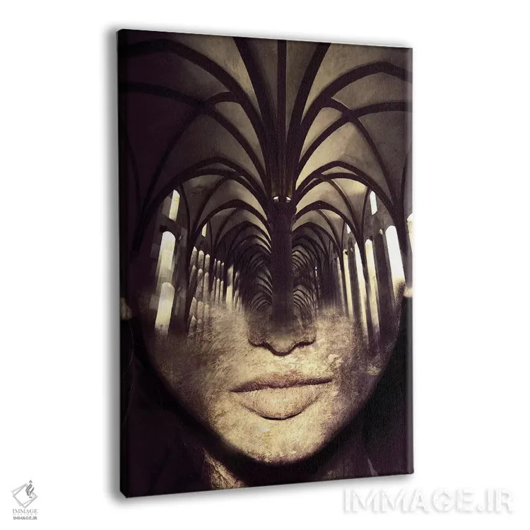 تابلو راهرو قوسی اثر تاتیانا آمرِین - نمای پرسپکتیو محصول