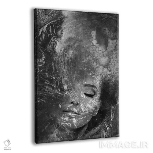 تابلو سیاه و سفید I اثر تاتیانا آمرِین - نمای پرسپکتیو محصول