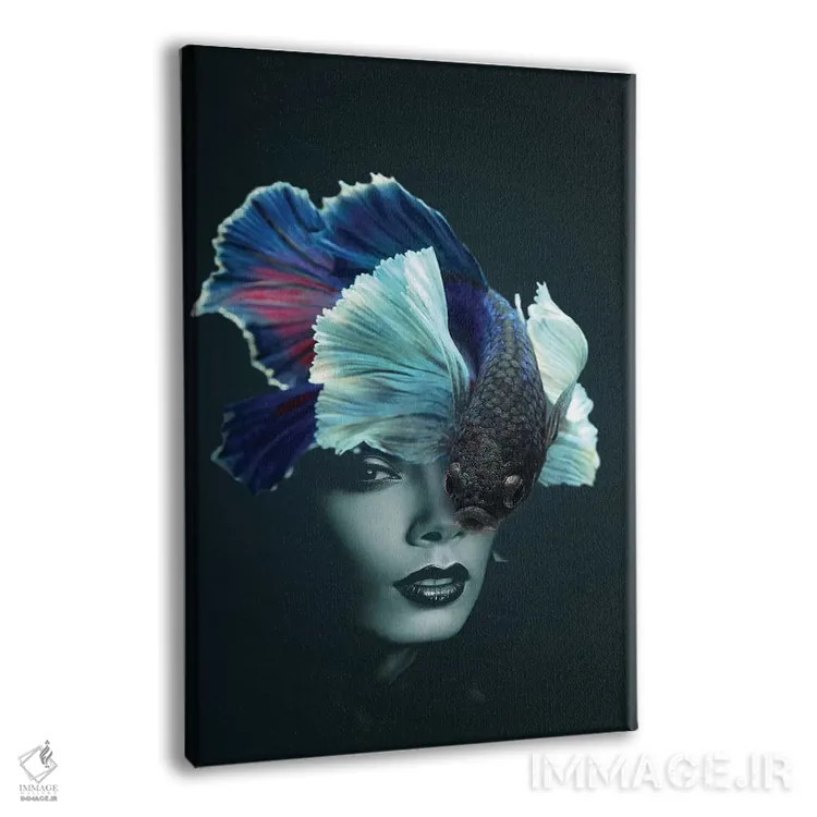 تابلو ماهیگیری IV اثر تاتیانا آمرِین - نمای پرسپکتیو محصول