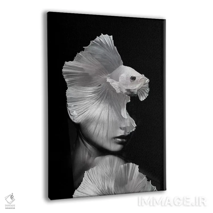 تابلو ماهیگیری V اثر تاتیانا آمرِین - نمای پرسپکتیو محصول