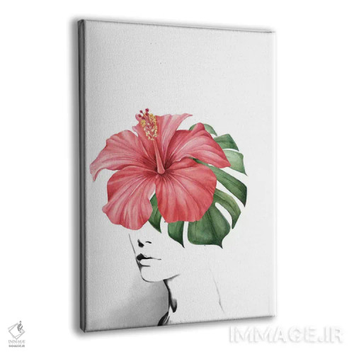 تابلو خرزهره (نوعی گل) اثر تاتیانا آمرِین - نمای پرسپکتیو محصول